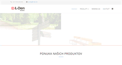 Desktop Screenshot of l-den.sk